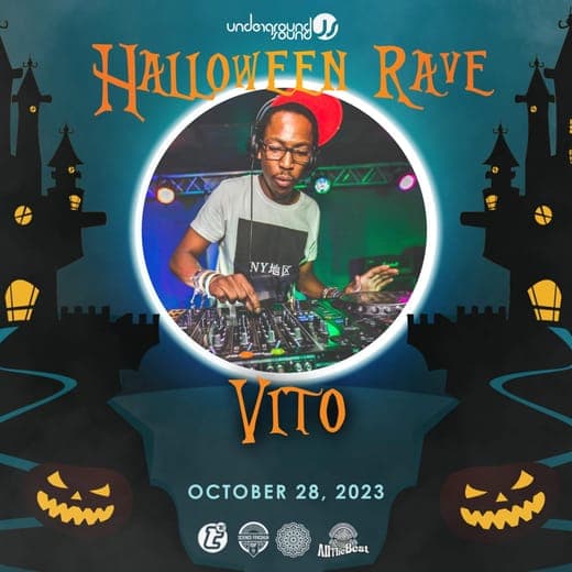 Poster: Halloween Rave · Underground Sound, Johannesburg, 28 Oct 2023
